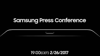 Evento en vivo Samsung MWC 2017 MWC2017 [upl. by Nylirrej81]