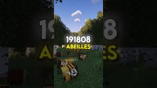 Les abeilles dans Minecraft maths physique science minecraft [upl. by Carol]