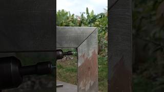 how to make a 90 degree joint without welding [upl. by Akiwak]