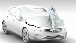 Volvo V40 Pedestrian Airbag [upl. by Killoran]