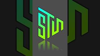 Letter STS Logo Design in Coreldraw [upl. by Nirrak469]