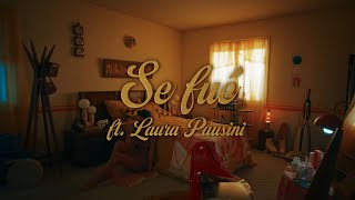 Rauw Alejandro amp Laura Pausini  Se Fue Lyric Video [upl. by Broder41]