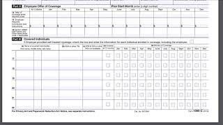 2 Minute Tax Topics  Form 1095C Health Insurance Coverage [upl. by Elna305]