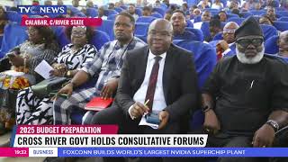 2025 Budget Preparation  Cross River Govt Holds Consultative Forum [upl. by Waers]