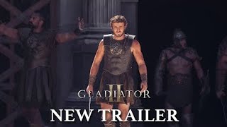 Gladiator II  New Trailer 2024 Movie Paul Mescal Pedro Pascal Denzel Washington Ridley Scott [upl. by Madelina]