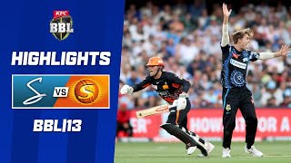 Adelaide Strikers v Perth Scorchers  BBL13 [upl. by Rayna]