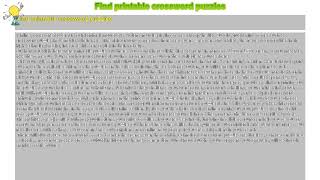 How to  Find printable crossword puzzles [upl. by Nylekcaj]