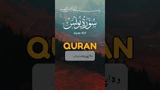 Surah Yunus Ayat 107 Urdu Translation quran shorts quranrecitation shortsfeed [upl. by Nerot]