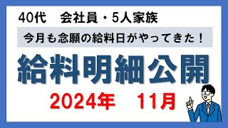 【給料明細公開】１１月給料明細と来月の予算振分けをしてまいります。 今年もあと１か月にとなりました！悔いなく過ごす１か月に [upl. by Mirilla779]