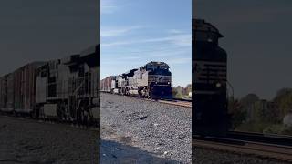 Norfolk Southern at Speed trains railfanning norfolksouthern [upl. by Anette]