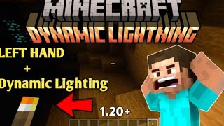 Best Minecraft pe Dynamic light pack 120 [upl. by Dlanod911]