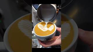 how to make latte art how to make latte LLLL how to make latte at home how to make latte coffee [upl. by Nylrebmik149]