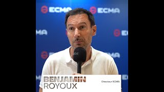 LaParoleAuxPartenaires  Benjamin Royoux Directeur ECMA [upl. by Reeba436]