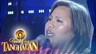 Tawag Ng Tanghalan Josephine Aton  I Live For Your Love [upl. by Moreno]