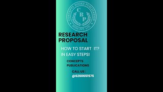 How to Write Research proposal [upl. by Nolram]