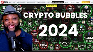 Crypto Bubbles 2024 Top Altcoins Outperforming Bitcoin Today [upl. by O'Gowan]