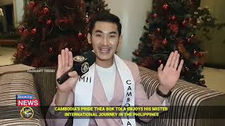 MISTER INTERNATIONAL CAMBODIA 2023 THEA SOK TOLA ONE ON ONE INTERVIEW [upl. by Cioban]