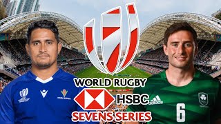 SAMOA 7s vs IRELAND 7s HONG KONG Sevens 2024 Live Commentary [upl. by Dennison]