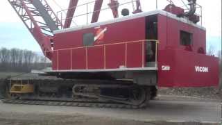 Super Nice Manitowoc 4600 Crawler Dragline [upl. by Pelligrini]