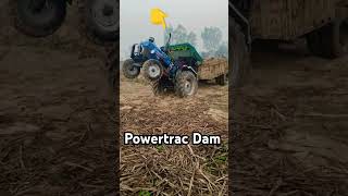 Powertrac dam 💪💪 trending shorts stunt tochenking travel trektarlovor [upl. by Naillil521]