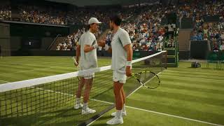 Carlos Alcaraz vs Jannik Sinner very hard Match at Wimbledon 2024 [upl. by Nosloc]