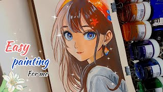 Easy Gouache Painting for Beginners  StepbyStep Guide to Creating Stunning Art✨ [upl. by Lateehs514]