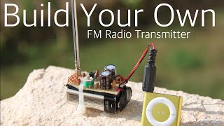 How to build a FM radio transmitter [upl. by Verdha]