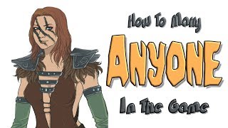 Skyrim How To Divorce Your Wife Or Husband amp Marry ANYONE In The Game PC only [upl. by Avilys]