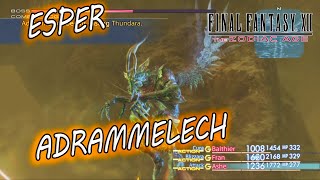 Guia de Esper  ADRAMMELECH  FINAL FANTASY XII THE ZODIAC AGE [upl. by Leelaj]