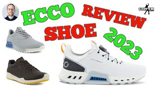 ECCO GOLF SHOE REVIEW 2023 ECCO C4 ECCO S THREE ECCO BIOM HYBRID [upl. by Marte]