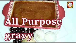 All purpose Gravy Restaurant Style  quick easy [upl. by Dusty940]