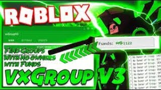 Roblox Group Finder With FUNDS  UNPATCHABLE [upl. by Liebman566]