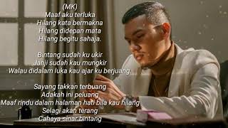 PART MK  PELUANG KEDUA  FT NABILA RAZALI LYRICS VIDEO [upl. by Waterer535]