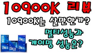 10900K 리뷰 10700K VS 10900K 게이밍 비교와 3900X VS 10900K의 멀티성능 비교 구매 고민하시는분들께 고민 타파  신성조 [upl. by Margreta993]