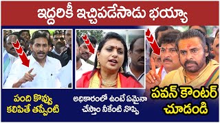 Pawan Kalyan Solid Counter to YS Jagan And RK Roja  Tirumala Laddu Controversy  AP Politics [upl. by Braun]