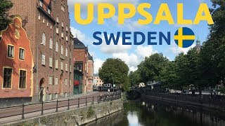 Visiting the city of Uppsala  Sweden 🇸🇪 [upl. by Arvell]