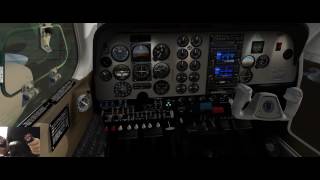 Brunner CLS Yoke Simcoders REP Beech Baron  Now with YokeCam 3000 [upl. by Niles]