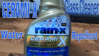 Rain X CeramiX Glass Cleaner And Water Repellent My Experience with The All In One [upl. by Nyltak323]