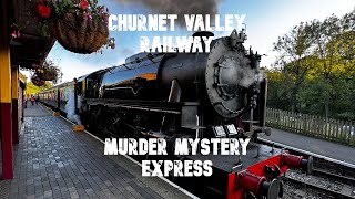 Churnet Valley Railway  S160 6046 Murder Mystery Express [upl. by Beret]