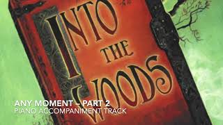 Any Moment Part 2  Into the Woods  Piano AccompanimentRehearsal Track [upl. by Ssidnac]