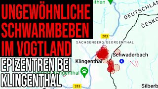 Ungewöhnliches Schwarmbeben im Vogtland  Epizentren bei Klingenthal [upl. by Gunzburg]