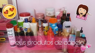 TOUR PELOS PRODUTOS DE CABELO [upl. by Norud387]