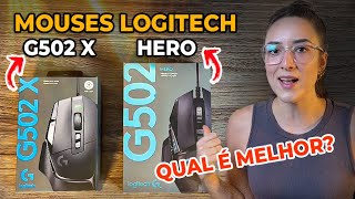 Diferenças entre Mouse Logitech G502 HERO e G502 X [upl. by Alexa]