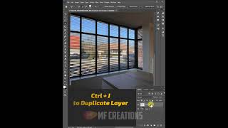 How to Create Stunning Realistic Light Rays in Photoshop – Easy Tutorial shorts [upl. by Onidranreb]