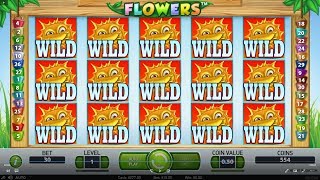 Hacking into online casino slot machine Flowers  MAX WIN [upl. by Eittel832]