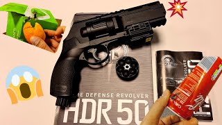 Umarex Pistol T4E HDR 50  11 jouli Revolver ❌ [upl. by Ladiv]