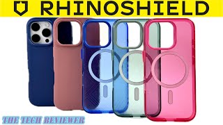 RHINOSHIELD iPhone 16 Pro SolidSuit amp JellyTint  11 ft Drop Protection  Great Magnets  More Grip [upl. by Fotina374]