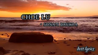 Choe lu  sonam drukpa  video lyrics [upl. by Girish]