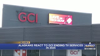 Alaskans react to GCI ending TV service by summer 2025 [upl. by Iretak764]