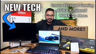 Evetech Unboxing Lenovo IdeaPad Gaming Laptop Dahua Monitor and More [upl. by Nylra]